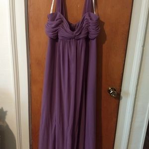 David's Bridal size 14 bridesmaid dress Wisteria